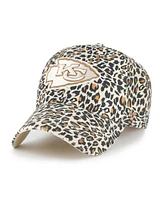 '47 Brand Women's Natural Kansas City Chiefs Lisa Clean Up Adjustable Hat