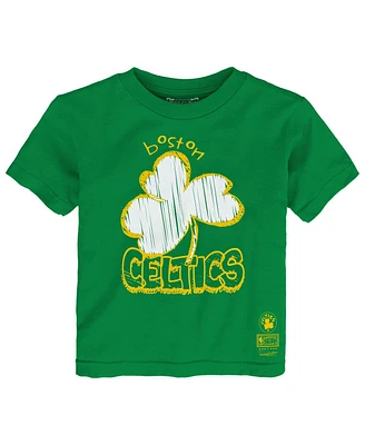 Mitchell & Ness Toddler Kelly Green Boston Celtics Favorite Team T-Shirt