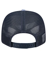 New Era Men's Navy Chicago Bears Hula 9SEVENTY Adjustable Trucker Hat