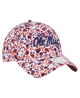 New Era Women's White Ole Miss Rebels Blooming 9TWENTY Adjustable Hat
