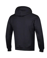 Champion Men's Black Washington State Cougars Arched Logo Fleece Pullover Hoodie
