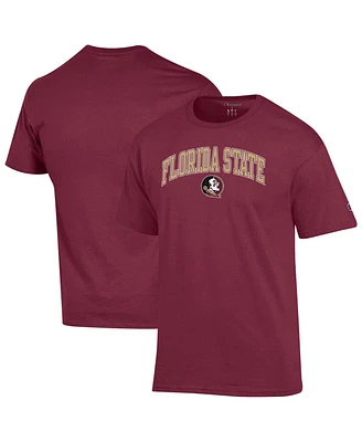 Champion Men's Garnet Florida State Seminoles Arch Over Logo T-Shirt