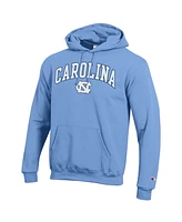 Champion Men's Carolina Blue North Carolina Tar Heels Arch Over Logo Pullover Hoodie