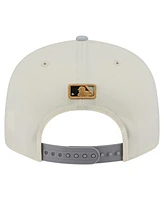 New Era Men's White Los Angeles Dodgers 2024 World Series Champions Parade Takedown 9FIFTY Snapback Hat