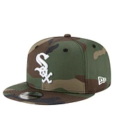 New Era Men's Camo Chicago White Sox 125th Anniversary 9FIFTY Snapback Hat
