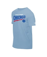 New Era Men's Light Blue Chicago Cubs Sweet Home T-Shirt