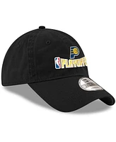 New Era Men's Black Indiana Pacers 2025 Nba Playoffs 9TWENTY Adjustable Hat