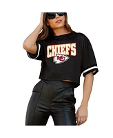 Gameday Couture Women's Black Kansas City Chiefs Game Face Fashion Jersey