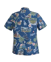 Reyn Spooner Women's Blue Los Angeles Dodgers Scenic Button-Up Top