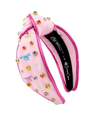 Brianna Cannon Women's 151st Kentucky Derby Rainbow Horses Headband