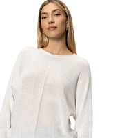 Sanctuary Women's Boat-Neck Dolman-Sleeve Sweater