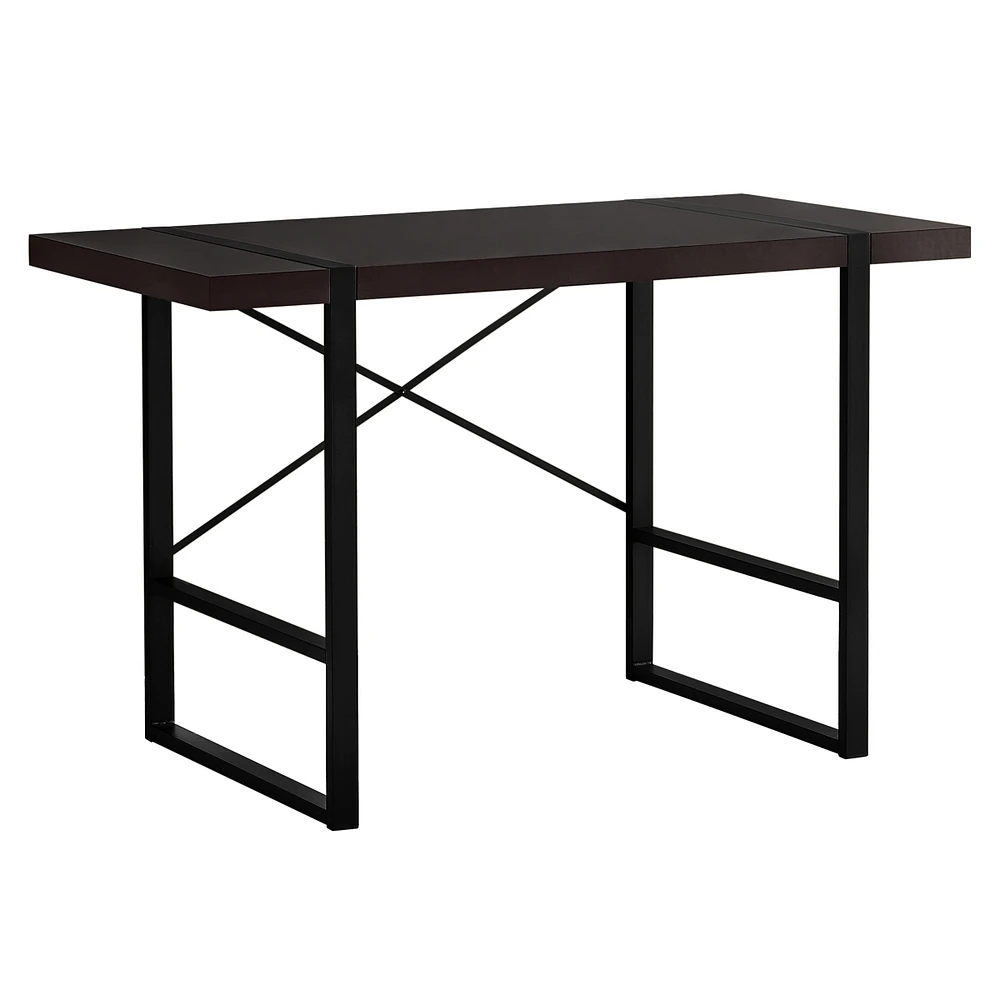 Modern 24" Writing Desk for Home Office Space-Saving Computer Table Design