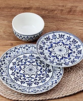 Pfaltzgraff Medallion Radiance 12-Pc. Dinnerware Set, Service for 4