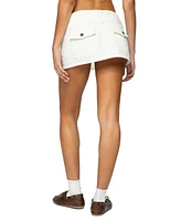 Edikted Women's Mckinley Denim Mini Skirt
