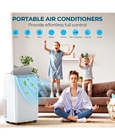 Sugift 12000 Btu Ashrae 3-in-1 Portable Air Conditioner for 450 Sq.Ft with Remote Control