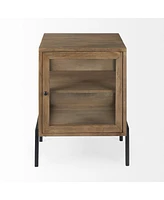 Versatile Solid Wood Square End Table – Perfect for Any Room