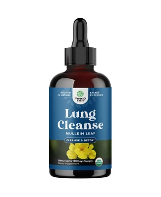 Lung Cleanse, Mullein Leaf Cleanse & Detox Supplement, Nature's Craft | 4oz