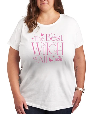 Hybrid Apparel Plus Wicked The Best Witch of All Graphic T-Shirt