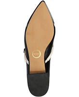 Journee Collection Women's Camby Crisscross Strap Pointed Toe Flats