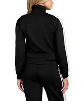 Guess Women's Yarrow Full-Zip Scuba-Knit Sweatshirt