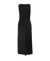 Quiz Women's Ity Ruched Detail Midi Dress