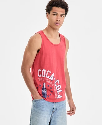 Tai Apparel Men's Coca Cola Graphic Tank Top