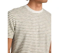 Guess Men's Baxter Short Sleeve Striped Crewneck T-Shirt