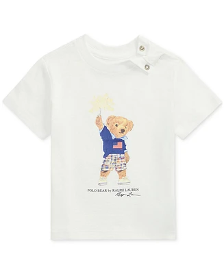 Polo Ralph Lauren Baby Boys Cotton Jersey Bear Tee