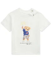 Polo Ralph Lauren Baby Boys Cotton Jersey Bear Tee