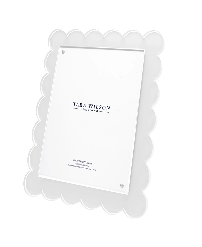 Tara Wilson Designs Scallop Frame, 8" x 10"