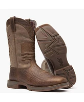 Durango Men's Rebel by Distressed Flag Embroidery Western Boot