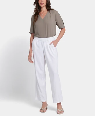 Nydj Women's Relaxed Drawstring Pull On Pants