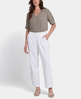 Nydj Women's Relaxed Drawstring Pull On Pants