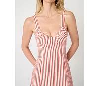 WeWoreWhat Women's Ruched Cup Midi Dress