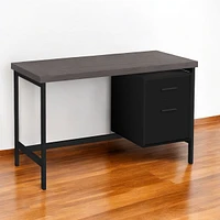Computer Desk with 2 Drawers – Home Office Workstation Storage