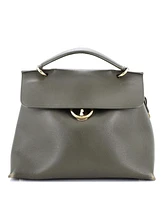 Pre-Owned Salvatore Ferragamo Large Jet Set Top Handle Bag Leather