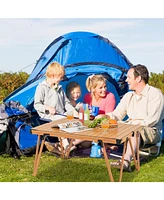 Folding Camping Table Picnic with Storage Bag and Waterproof Desktop