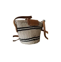 Peace Micro Handmade Sisal Crossbody Bag