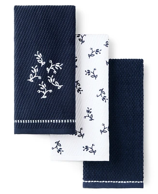 KitchenAid Vintage Florals Collector Series Kitchen Towels Set of 3, 18" x 28"