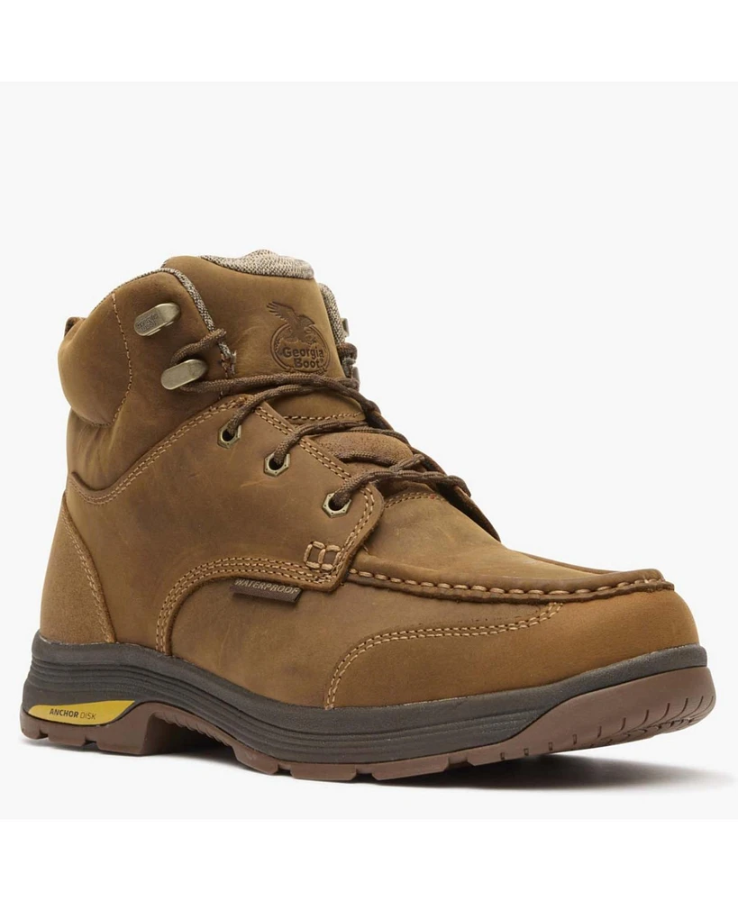 Georgia Boot Men's Athens SuperLyte Moc-Toe Waterproof Work