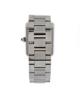 Pre-Owned Cartier Tank Solo Quartz Watch in Stainless Steel 24mm