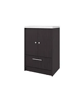 Sinclair Freestanding Bathroom Vanity with Sink, Two Doors and Bottom Drawer