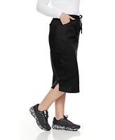 Medichic Women's Professional Stretch Five Pocket 'Debra' Scrub Skirt Scrubs, Royal, X Large