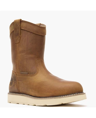 Georgia Boot Men's Core 37 Wedge 10" Steel Toe Waterproof Pull-On Work