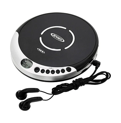 Jensen Cd-60R Portable Cd Player With Bass Boost