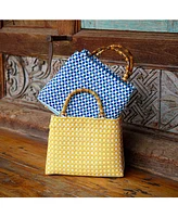 Tuku Sunset Repurposed Market Tote Bag