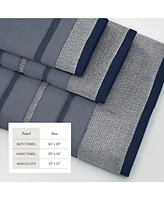 Linery & Co. Luxurious Cotton Decorative -Piece Bath Towel Set
