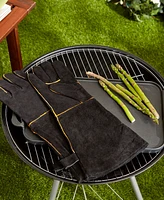 Rsvp International Leather Grill Gloves, Set of 2