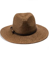 Vince Camuto Panama Hat with Horse Bit Band