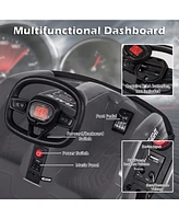 6V Kids Ride On Go Cart with Remote Control and Safety Belt